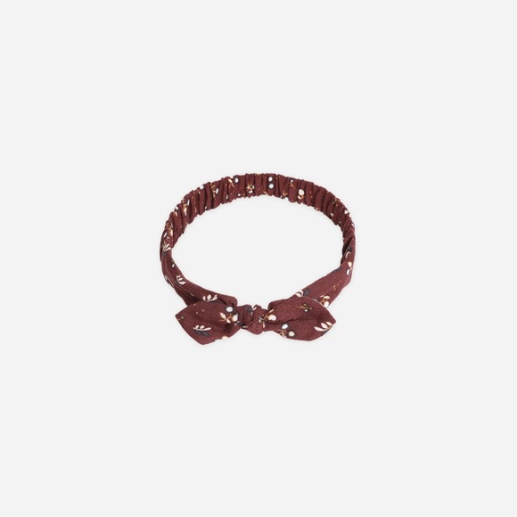 Rylee + Cru Other - Rylee + Cru Floral Knot Elastic Headband